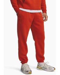 Under Armour - Icon Solid Patterned Tapered Joggers - Lyst