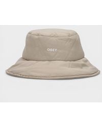 Obey - Logo Bucket Hat - Lyst