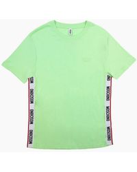 Moschino - Underwear Chest Logo Tape T Shirt 0449 - Lyst