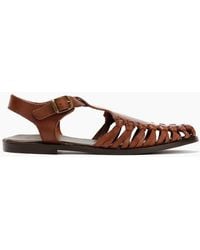 Hudson Jeans - Luna Leather Sandal - Lyst