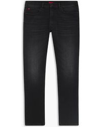 BOSS - Five Pocket Design Skinny Fit Jeans - Lyst