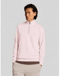 Lyle & Scott - Superfine Cotton 1/4 Zip Sweatshirt - Lyst