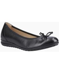 Hush Puppies - Lucille Bow Ballerina Shoes - Lyst