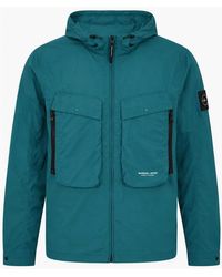 Marshall Artist - Amerigo Hooded Overshirt - Lyst