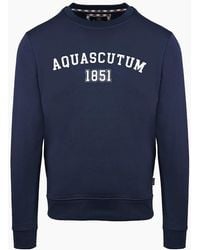 Aquascutum - Roundnck - Lyst