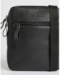 Oliver Sweeney - Milled Leather Messenger Bag - Lyst