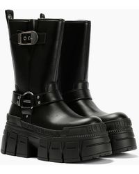 Buffalo - Gospher Biker Mid Vegan Boots - Lyst