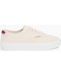 Tommy Hilfiger - Vulc Cup Canvas Trainers Soft - Lyst
