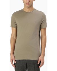 AllSaints - All Saints T Shirts Tonic Crew Neck Short Sleeve Rumskull Plain Casual Tops - Lyst