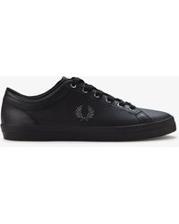 Fred Perry - Baseline Leather Trainers - Lyst