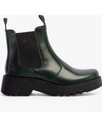 Fly London - Medi789Fly Boots Petrol - Lyst
