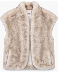 Nooki Design - Alisha Faux Fur Gilet - Lyst