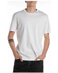 Replay - R T Shirt - Lyst