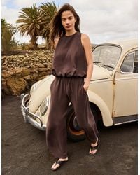 Ro&zo - Modal Drawstring Trousers - Lyst