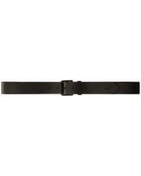 C.P. Company - Leather Side Logo Belt - Lyst