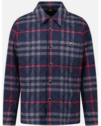 Burberry - 'Forres' Diamond Quilted Jacket - Lyst