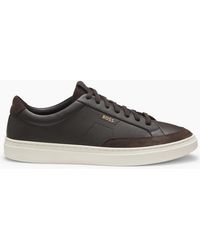 BOSS - Boss Kieran Tenn Sdtbal Trainers 201 Dark - Lyst