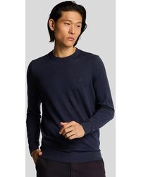 Lyle & Scott - Superfine Crew Neck Jumper - Lyst