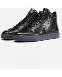 Oliver Sweeney - Defeza Calf Leather Retro Hi-Tops - Lyst