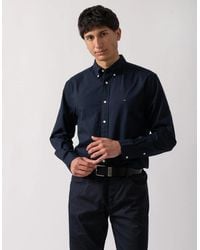 Tommy Hilfiger - Core Flex Poplin Long Sleeve Shirt - Lyst