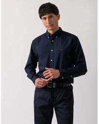 Tommy Hilfiger - Core Flex Poplin Long Sleeve Shirt - Lyst