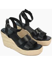 XY London - Ladies Kala Ankle Strap Platform Wedge Sandals - Lyst
