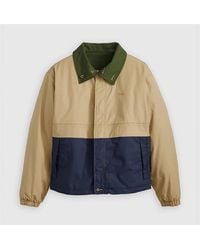 Levi's - Levi's Rex Color Block Zipped Pocket Waxed Jacket - Lyst