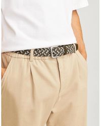 Jack & Jones - Pin Buckle Braided Belt - Lyst
