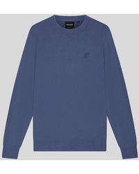 Lyle & Scott - Superfine Cotton Crew Neck Jumper - Lyst