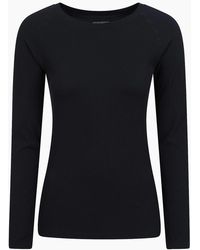 Mountain Warehouse - Ladies Carmel Ribbed Seamless Thermal Top - Lyst
