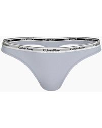Calvin Klein - Modern Logo Thong, Plein Air - Lyst