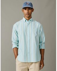 aubi - Walesby Lightweight Relaxed Oxford Shirt - Lyst