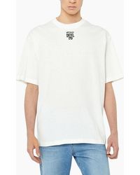DIESEL - T-Wash T Shirts Short Sleeve Relaxed Fit Crew Neck Summer Tee - Lyst