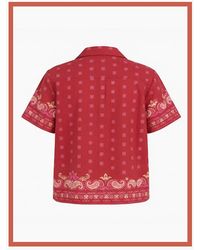Nooki Design - Arizona Paisley Print Cotton Shirt - Lyst