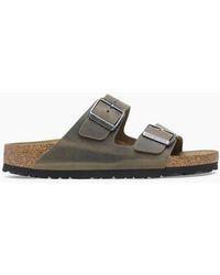 Birkenstock Arizona - Oiled Leather Sandals - Lyst