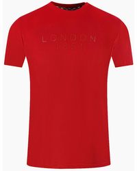 Aquascutum - London 1851 Tape Logo T-Shirt - Lyst