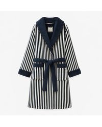 Joules - V63813 Matilda Ladies Robe/Cream Stripe Bathrobe/Cream Stripe - Lyst
