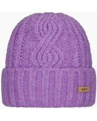 Barts - Farrah Cable Knit Fleece Lined Beanie Hat - Lyst