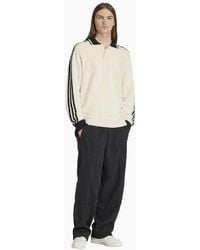adidas Originals - Premium Collared Neck Raglan Sleeve Sweater - Lyst