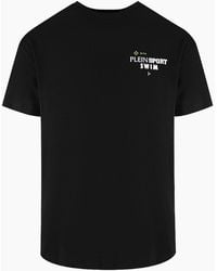 Philipp Plein - Pleint Sport Swim Tiger Box Logo T-Shirt - Lyst