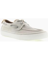 Sperry Top-Sider - Sperry Helm 2-Eye Textile Boat Shoes - Lyst