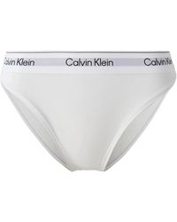 Calvin Klein - Icon Cotton Modal High Leg Tanga Brief - Lyst