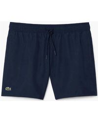 Lacoste - Quick-Dry Swim Shorts - Lyst