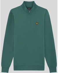 Lyle & Scott - Lyle & Scott Loopback Quarter-Zip Sweatshirt - Lyst