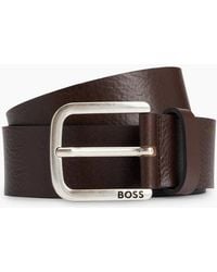 BOSS - Boss Janni Belt Dark - Lyst