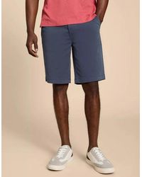 White Stuff - Sutton Organic Chino Short Dark - Lyst