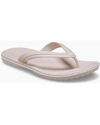 Crocs™ - Crocband Flip Thermoplastic Quartz Flip Flops - Lyst