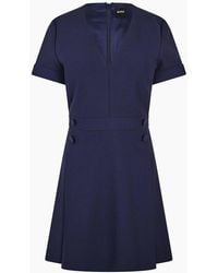 BOSS - 10247725 01 Jersey Skirt - Lyst