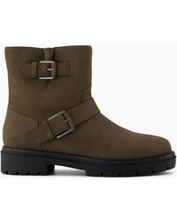 TOMS - Ionie Moto Ankle Boots Canteen Khaki - Lyst