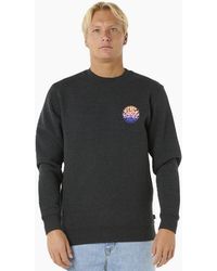 Rip Curl - Rip Curl Wetsuit Icon Crew Neck Sweatshirt - Lyst